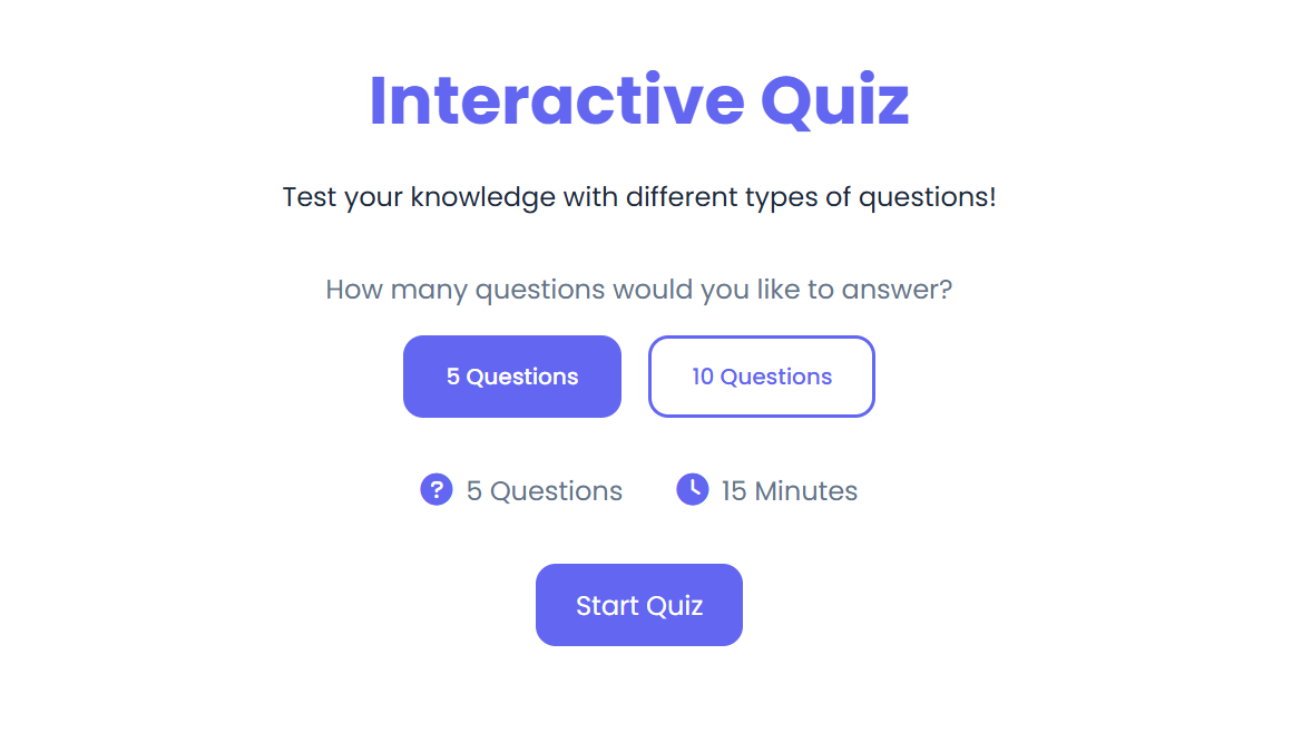 Quiz Game